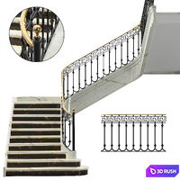 Neoclassical spiral staircase 3