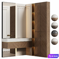 Bathroom furniture 08 in modern classic style