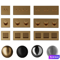 Corston Switches and sockets glass