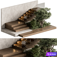 Landscape Furniture stairs - Set 103
