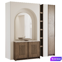 Bathroom furniture by Fauset Bathroom Mina set 110