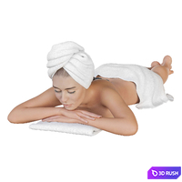 Girl at a spa treatment
