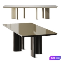 Poliform Adrien Glossy Lacquer Dining Table