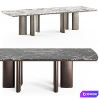 Poliform Adrien table metal base