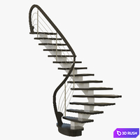 Modern angular staircase