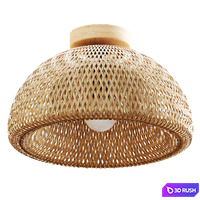 Rattan ceiling light 033