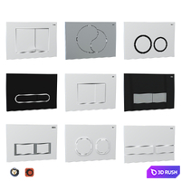 IDDIS flush buttons for installation (9 pcs.)