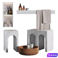 Decorative bathroom set Antonio Lupi Design