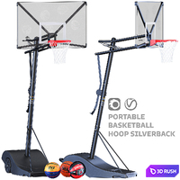 Portable Basketball Hoop Silverback
