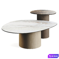 Calligaris Mushroom Coffee TopTables Marble