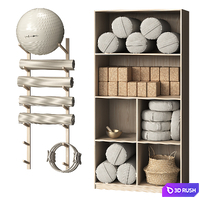 Yoga Props Storage Area