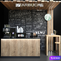 Coffee point Starbucks. Cafe