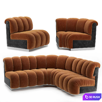 Restaurant modular sofa