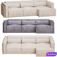 Corner sofa bed Vento Light