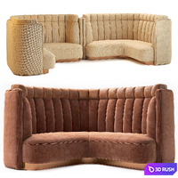 D4 restaurant sofa