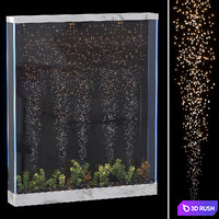 Aquarium bubble wall
