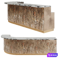 Bar counter with flowers by Nuova Home