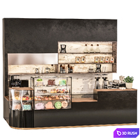 Coffee house with desserts