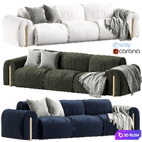 COLLE 3 seater Sofa by Natuzzi Italia