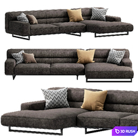 Kendo Sectional Sofa By Natuzzi