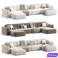 KING SE chenille Sofa 4