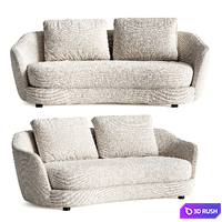 Poltrona Frau _ DUO Sofa _ Boucle