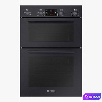 Built-in double multi-function oven HBM43B260B black Serie 6