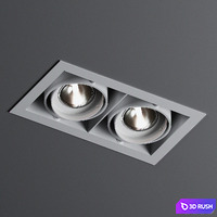 Ceiling lamp MINIGRID IN 2 50 Delta Light
