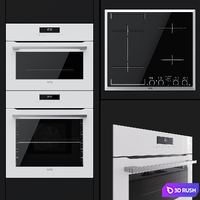 AEG - an oven BCR742350W, a compact oven KMR761000W and a hob IKK64545XB