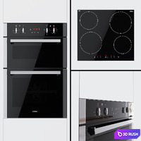 CDA - Double oven DC940SS and hob HN6111FR
