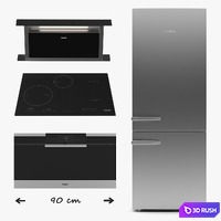 Set of household appliances Miele 01