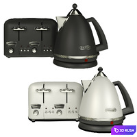 Delonghi argento black white