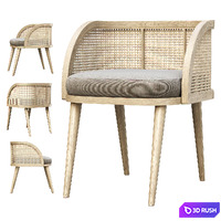 Rimma rattan dining chair DR77 / Rattan dining chair