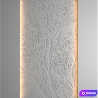 Bas-relief Wood
