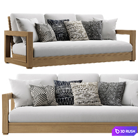 RH | Costa Teak Sofa
