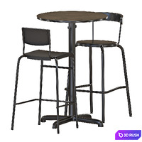 IKEA STENSELE Bar Table and Stools