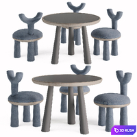 Children Table and Chairs set by Flow
