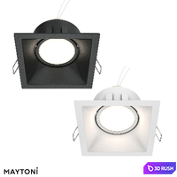 Recessed luminaire Dot DL029-2-01B; DL029-2-01W