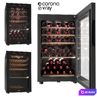 Wine cabinet (refrigerator) Haier FWC49GA