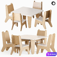 Children's chairs and table