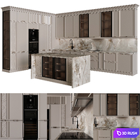 Neoclassical kitchen 40
