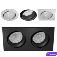 Foton Gira + Twist + Nero + Duo series of integrated luminaires (Centersvet)