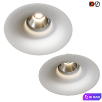 Built-in lamps Gypsum