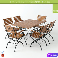 BRAZIL Table & Chair by MBM