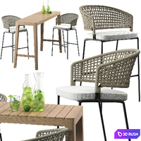 Tribu CTR Bar Chair set