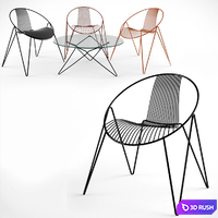 MADAME chair and table by roche bobois
