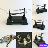 Sword on a stand
