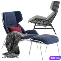 Varaschin Summer Set bergere armchair