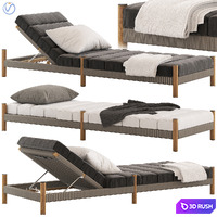 Coco Republic Architect Outdoor Sunlounge