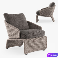 MINOTTI HALLEY outdoor armchair